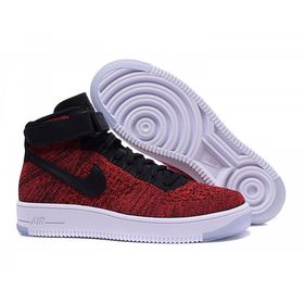 NIKE AIR FORCE 1 ULTRA FLYKNIT MID RED